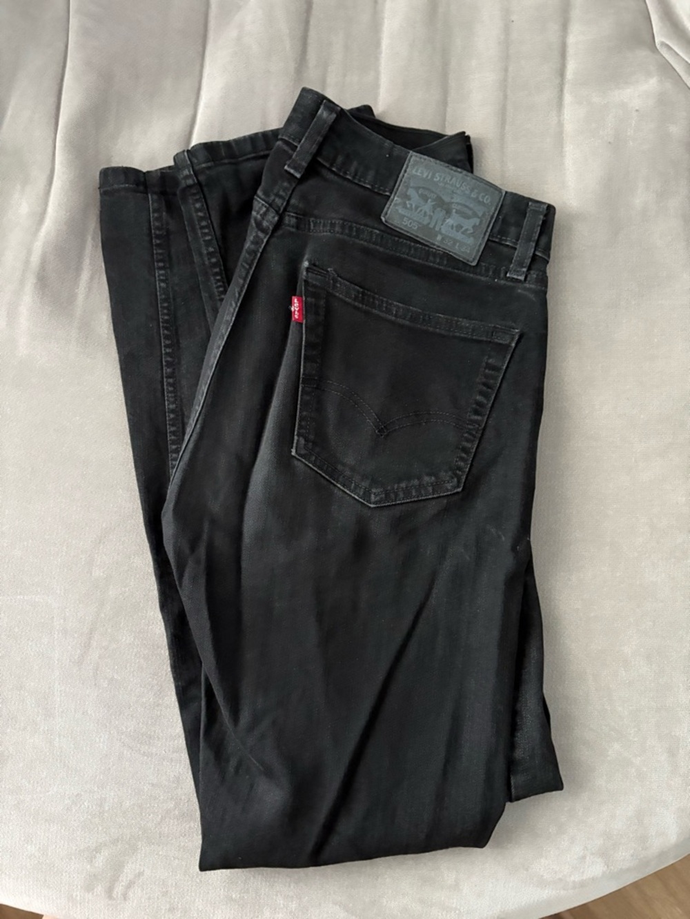 Levi's Men's Black 505 Jeans Size 32/34